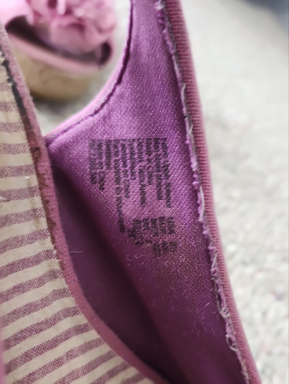 American Eagle Outfitters Pink Slingback Cork Wedge Sandals - Picture 4 of 4